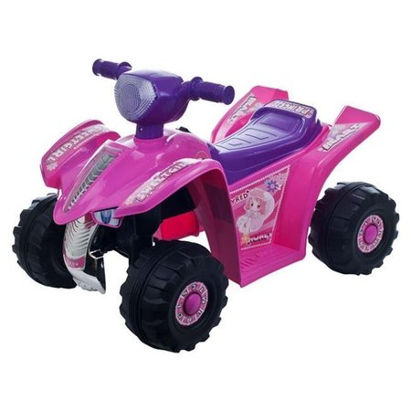 PERFECTPITCH Pink Princess Mini Quad Ride-on Car Four Wheeler PE16698